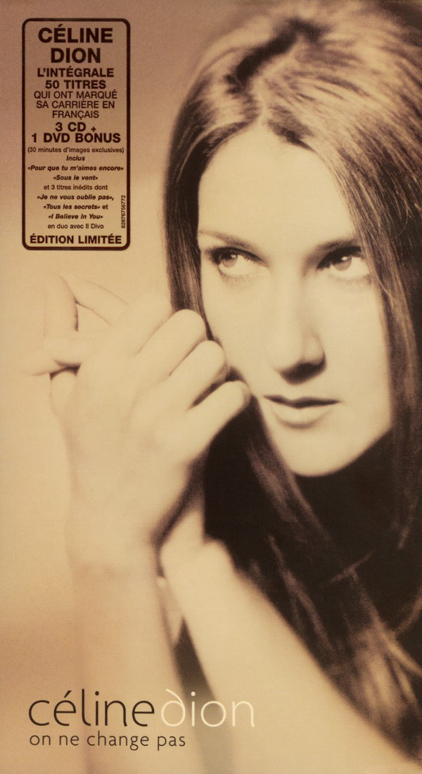 Celine Dion  On Ne Change Pas; Deluxe Edition : Front